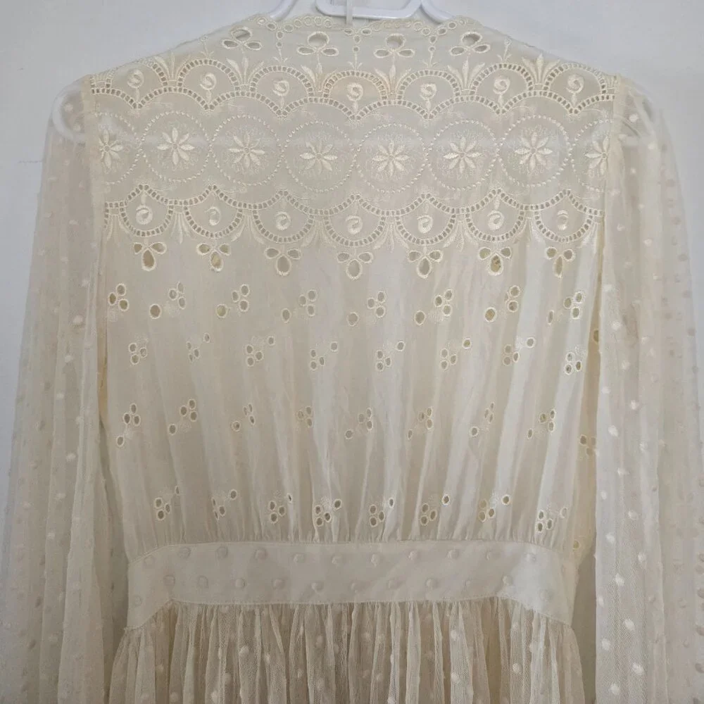 SPELL Darling Duster Eggnog Size Small